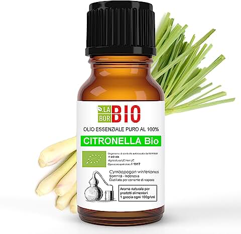 Citronnelle Bio Huile Essentielle